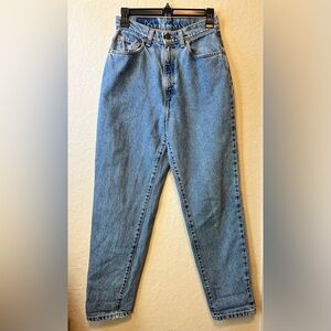 Levi's Blue Denim Personal Pair Tapered Leg 100% Cotton Jeans size 27